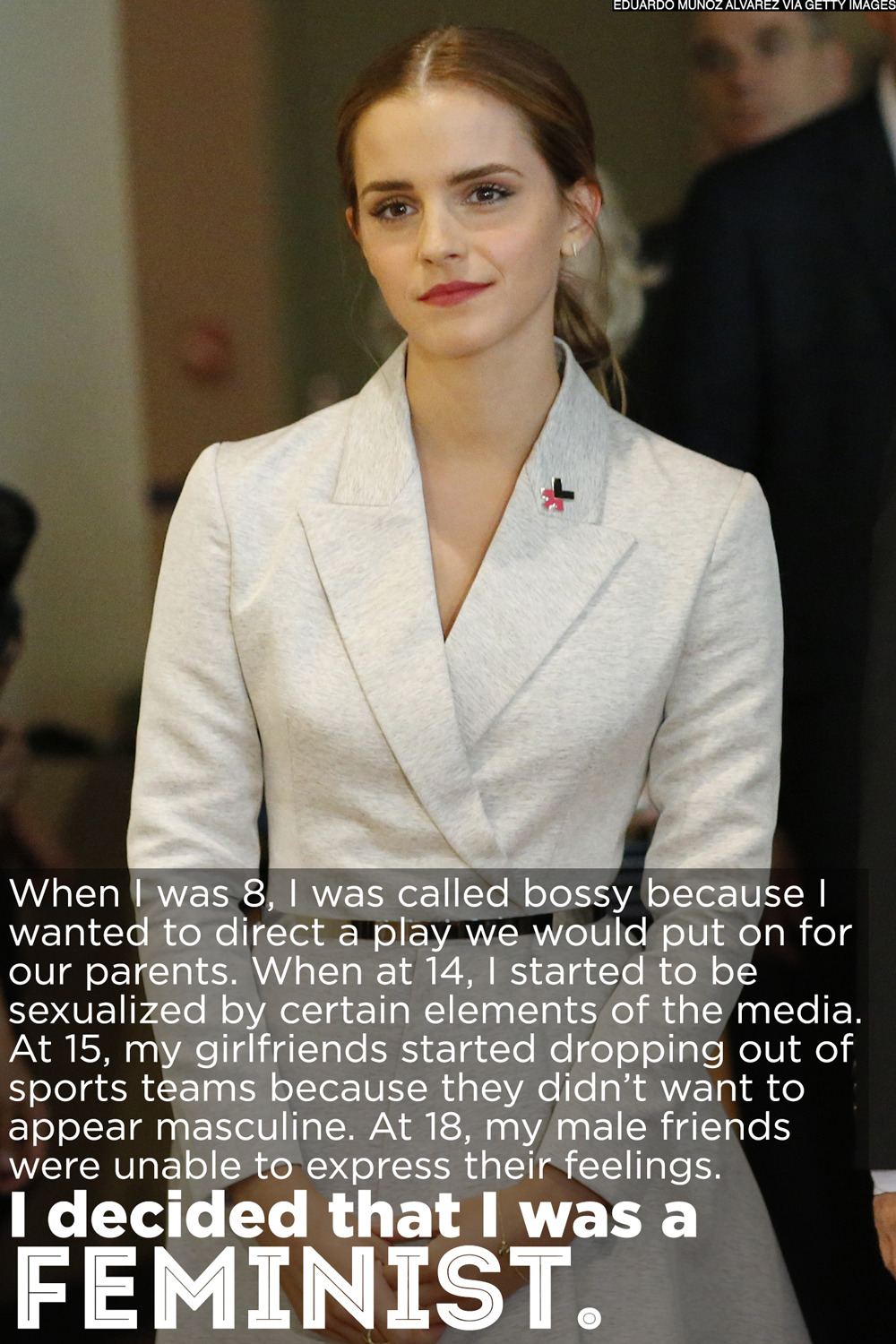 huffingtonpost:  Emma Watson Fights For Gender Equality With Powerful UN Speech Emma