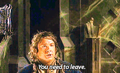 Thorin. You can’t give up now…It’s this…it’s this place. I think a sickness lies on it.