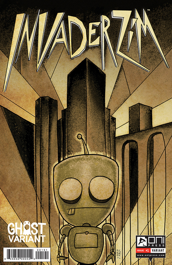SDCC 2015 EXCLUSIVE ONI PRESS INVADER ZIM #1 VARIANT COVER! SDCC 2015 EXCLUSIVE ONI PRESS INVADER ZIM #1 VARIANT COVER!
