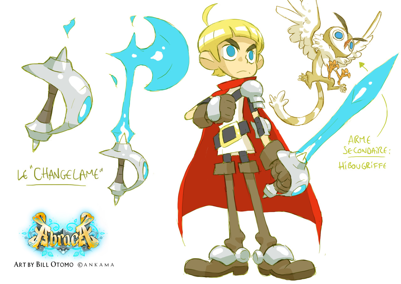 catfishdeluxe:  More concepts for Ankama’s videogame “Abraca” ! This time we