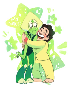 ladyegcake:  HUG OF SMOL and just peri discovering