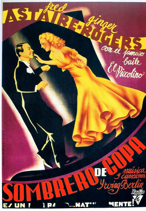 Sombrero de Copa (Top Hat), 1935. by Halloween HJB flic.kr/p/2krMZoP