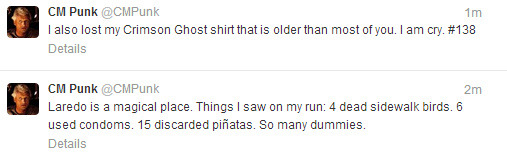 rfgarysgirl1976:  Awe punk lost his shirt. But i love what he saw on his run :) Sounds