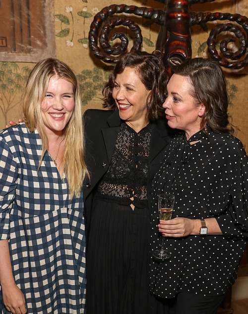 Maggie Gyllenhaal and Olivia Colman attend a special screening of &lsquo;The Lost Daughter&r