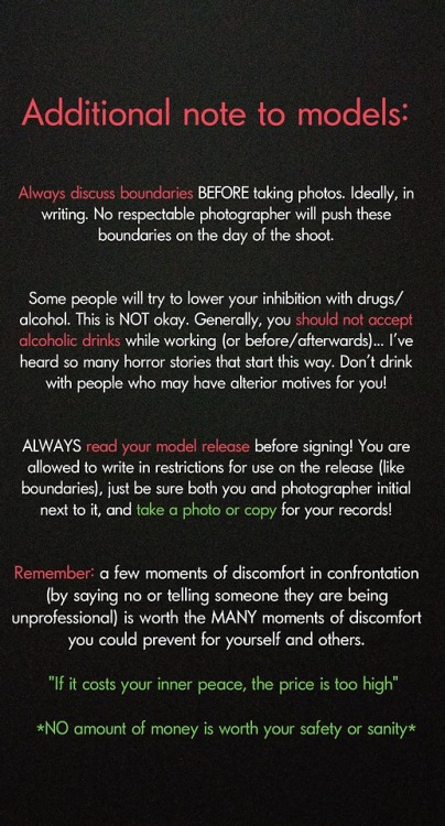 After a recent spread of blacklists and related experiences…. It seems necessary that this reminder 
