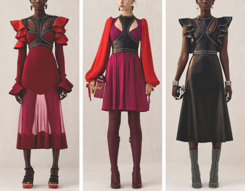 evermore-fashion:  Alexander McQueen Pre-Fall 2018 Collection