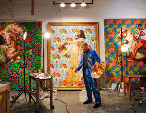 SPOTLIGHT: Kehinde WileyAmerican Artist, Kehinde Wiley‘s work is a colorful blend of traditional and