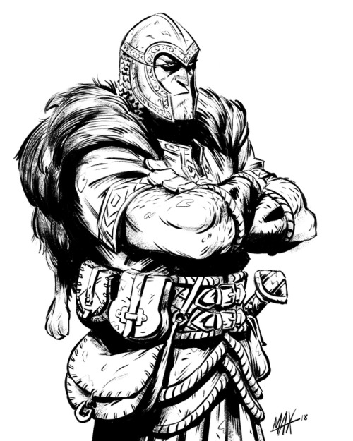 #inking with my upcoming #comics #maxpacks #procreatebrushes! This is the Toothy Inker and tech pen 