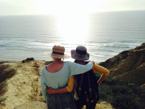 Birthday hike with mom.  Perfection.