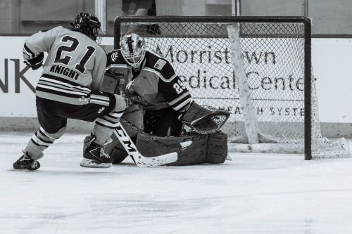 Hilary Knight scores on a penalty shot to win Game 1 of the Isobel Cup Finals in overtime. 3/11