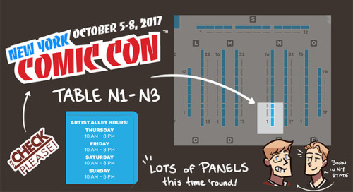 omgcheckplease: #OMGCP @ New York Comic ConOct 5 – 8, 2017  |  Table N1 - N3 New Yor