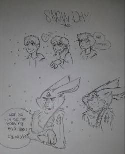 ashdamylo: @wuffen i was inspired due to record snow fall in my area, what do you think? its also extremely crappy so yea I LOVE THIS and also my hand slipped