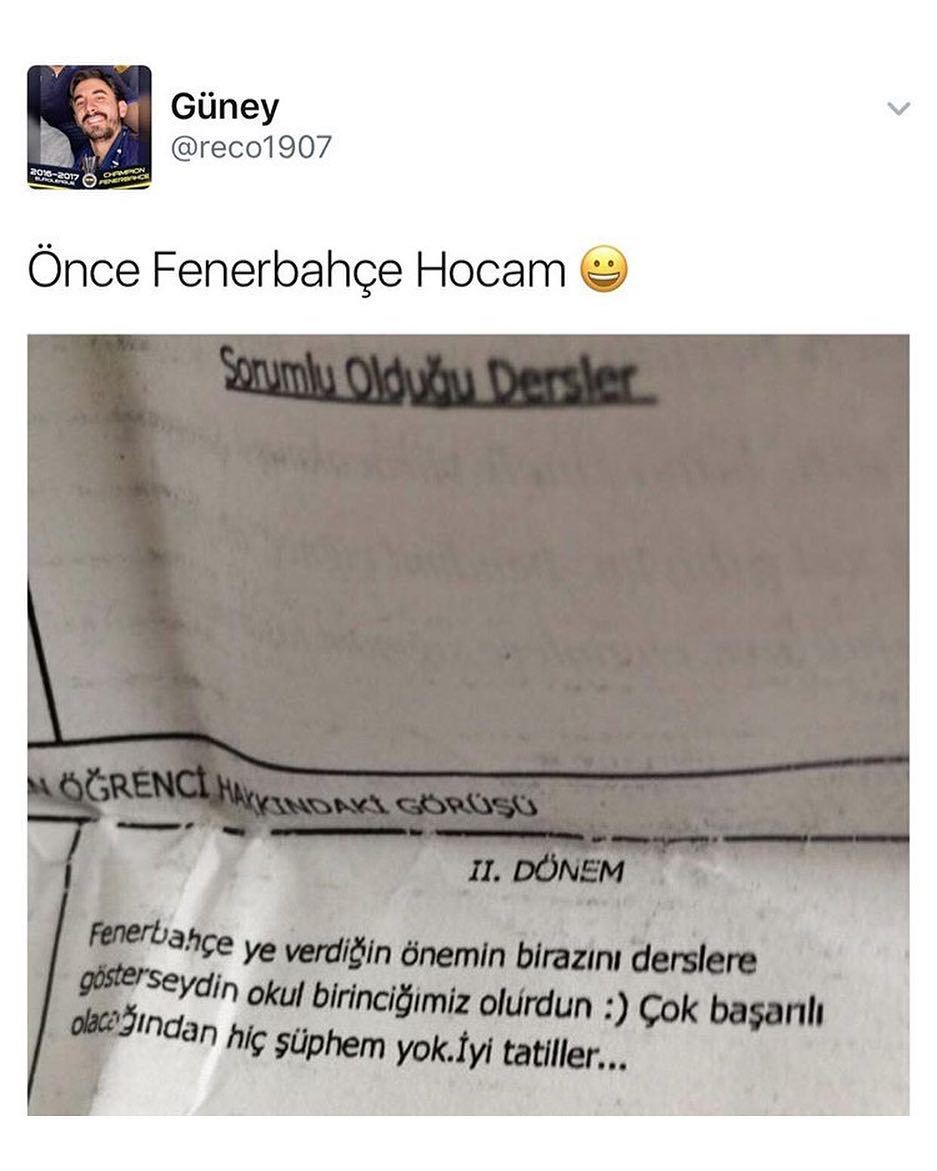 Önce Fenerbahçe Hocam!

2....