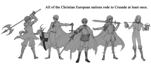 Templars, Teutonics, Hospitaliers, what have you…