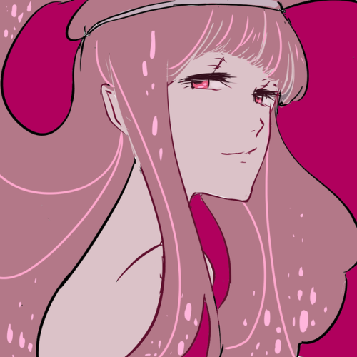 nascens: marceline &amp; bubblegum.  (I love their hair). 