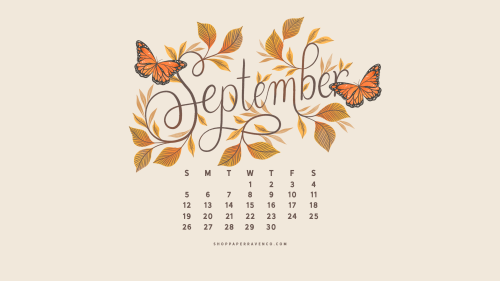 I know it’s a little late, butI’ve been very busy! Welcome, September!September 2019 - B