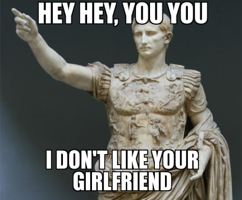 classicalmeangirls: Octavian to Mark Antony