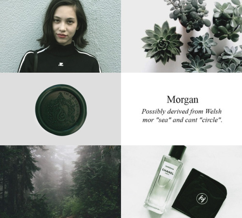 Aesthetic name: Morgan – Slytherin, requested by aesthetic-addictt