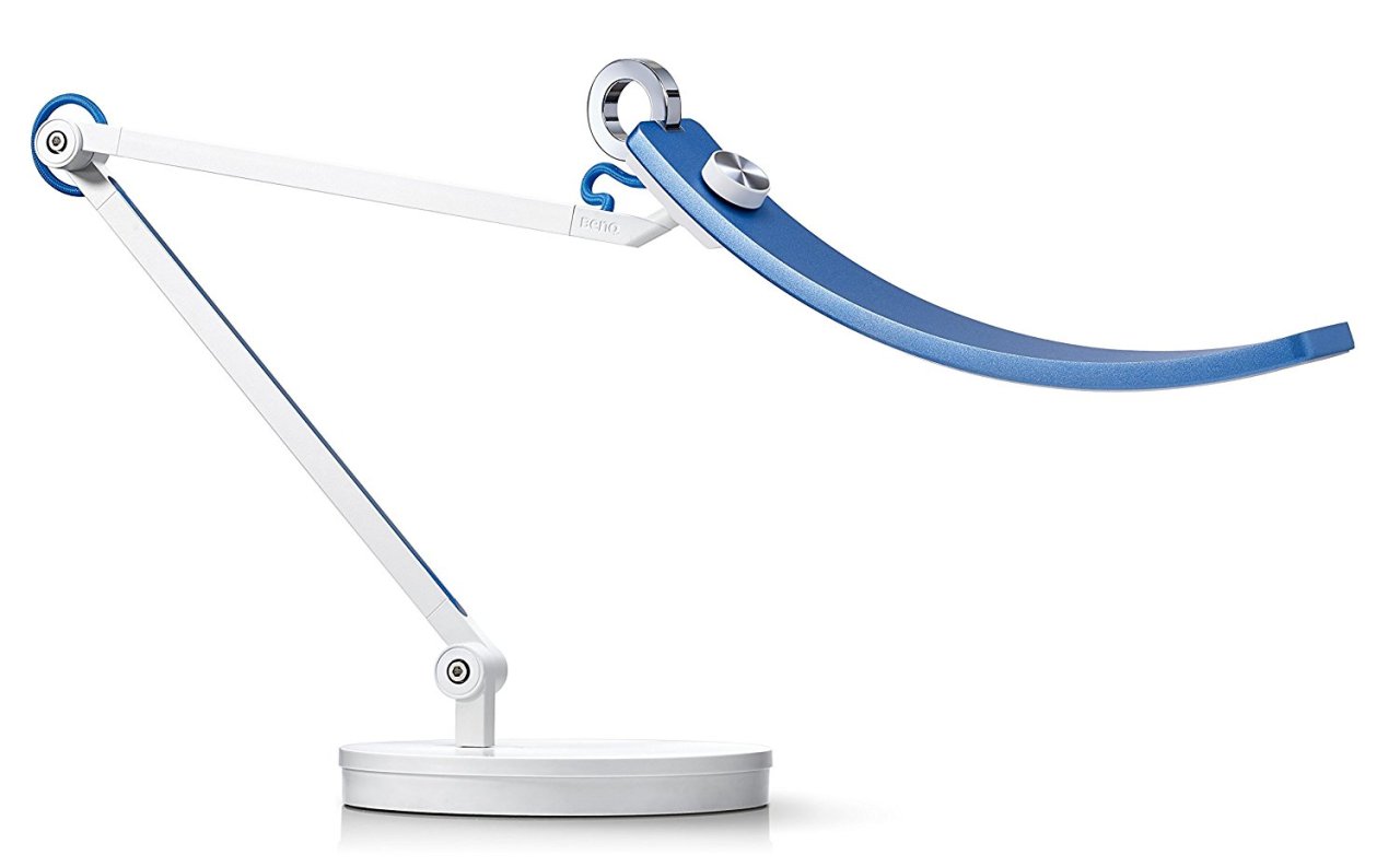 BenQ e-Reading LED Desk Lamp -World's First Desk Lamp for Monitors -Eye Care