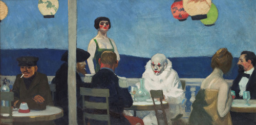 Soir Bleu (Edward Hopper, 1914).(photographed by C. Colsher at the Whitney NYC, 2021)