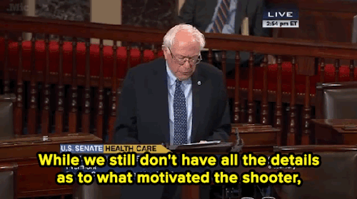 micdotcom:  micdotcom:  Days after the Planned Parenthood shooting, Republicans again tried to defund the organization. Bernie Sanders was not about to let that happen — and made it enormously clear on the Senate floor.  NEWS UPDATE: The Senate has