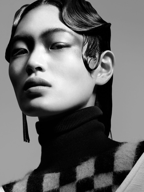 unes23:Chiharu Okunugi by Benjamin Lennox for Vogue China