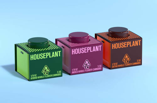 Houseplant Packaging Redesign by MA-MAPackaging redesign for Houseplant; a cannabis brand founded by