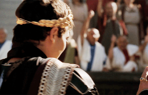 Joaquin Phoenix As Lucius Aurelius Commodus, Gladiator (2000) Dir. Ridley Scott