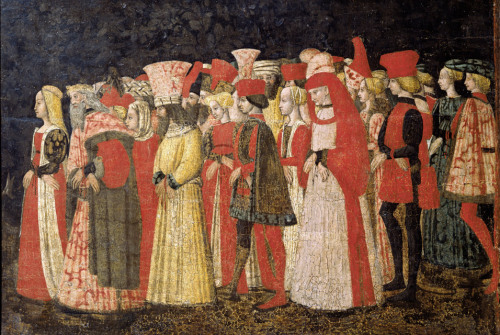 &ldquo;Love Procession&rdquo; attr. to Marco del Buono and Apollonio di Giovanni, c. 1440s