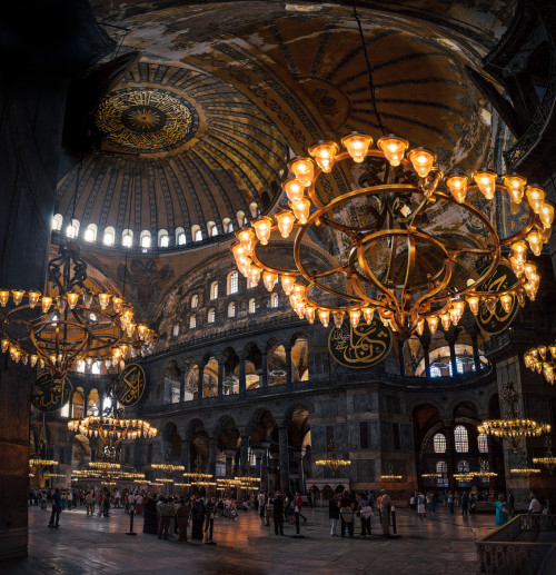 allthingseurope:  Hagia Sophia, Istanbul (by David Hurley) 