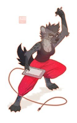 thaliathehusky:  Bamboo Fighter by Lingrimm