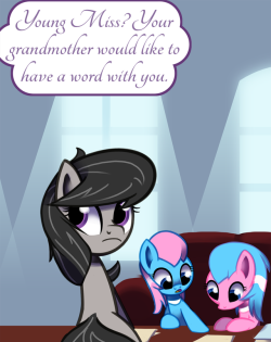 Ask-Canterlot-Musicians: The Twins Come Over Frequently To Study And Socialize. I