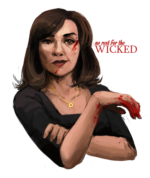 no rest for the wickedAlicia Florrick has my heart beating fast.