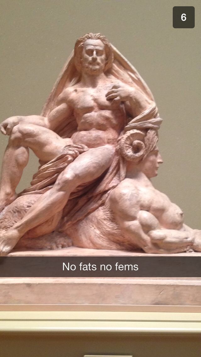 oprahsinger:  When gays go art museum-ing 