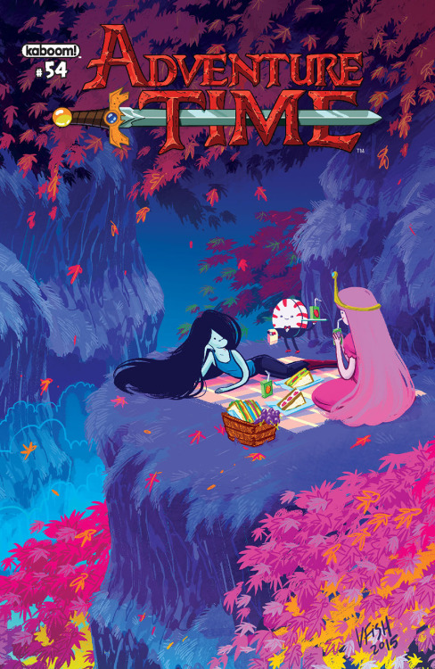 charlesoberonn:Adventure Time Issue #54 Variant Cover by Veronica Fish