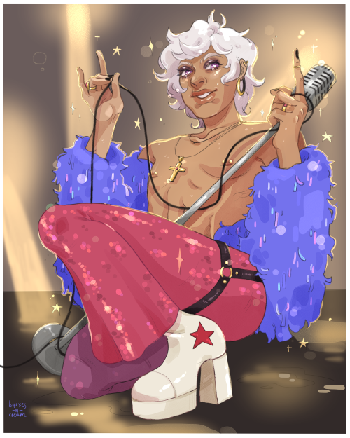 ✨ Glam to the Rock ✨Was on a mini hiatus cause i got a job but!! Im back!! Glam Rock Asra having the