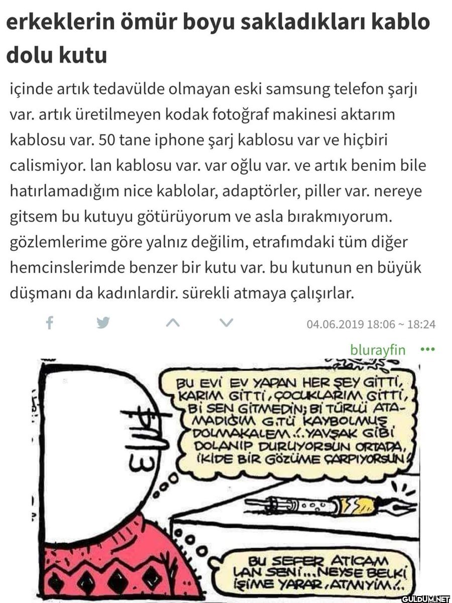 Şu adaptörü bu sefer...