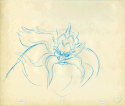 the-disney-elite:  Andreas Deja’s pencil animation for King Triton from Disney’s   The Little Mermaid. (Via)