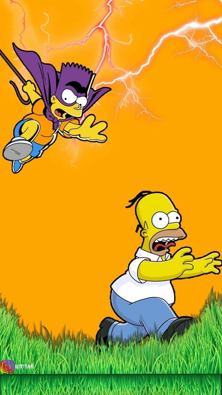 Bart Simpson  Fotos dos simpsons, Imagem de fundo para iphone, Wallpaper