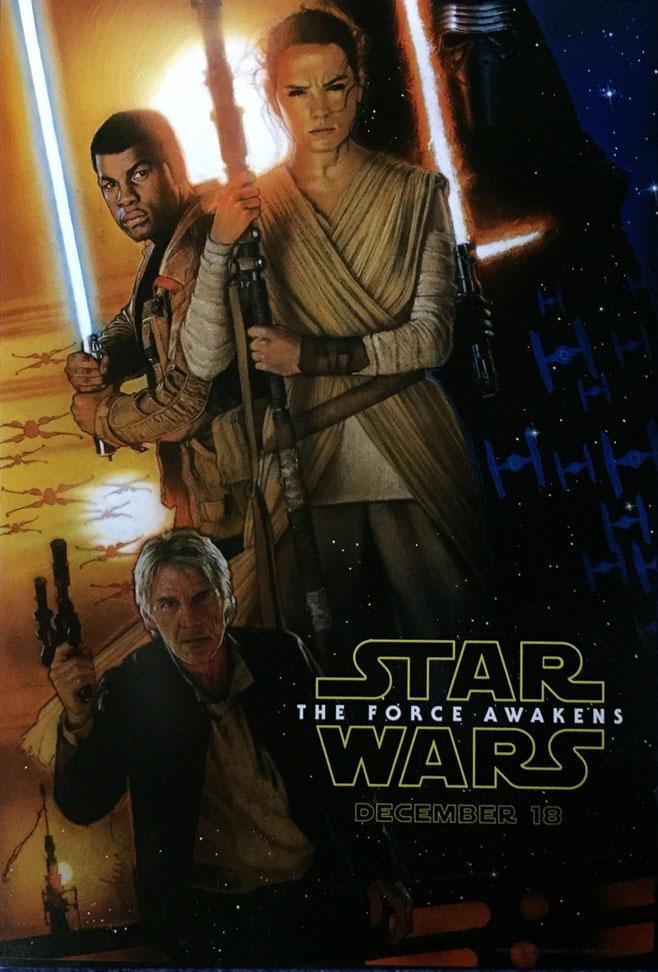 bear1na:  Star Wars: Episode VII - The Force Awakens by Drew Struzan * 