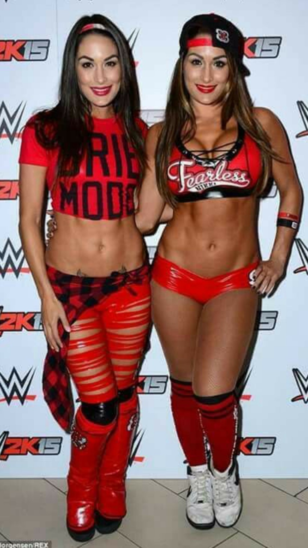 RandomBoard on X: #wallpaper #Bella Twins, #Nikki Bella, #women