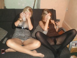 Pantyhose party opps