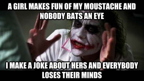 fuckyeahviralpics:  Another double standard via imgur → more…
