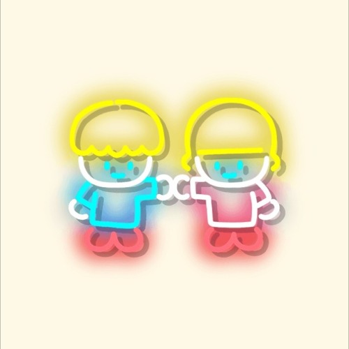 Cute primary color icons