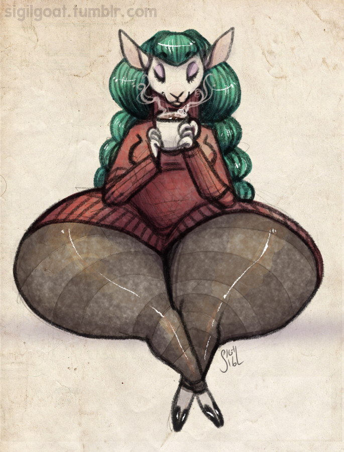 sigilgoat:  Here’s my personal character sketch for January, Emma!I’ve recently