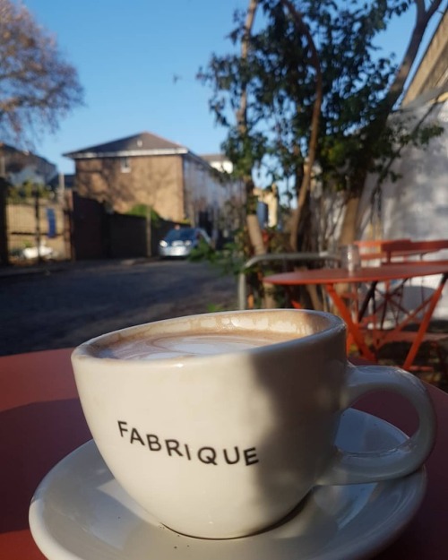 Post-workout fuel ☕ ⛽ #saturday #weekendvibes #postworkout (at Fabrique Bakery London) https://www.i