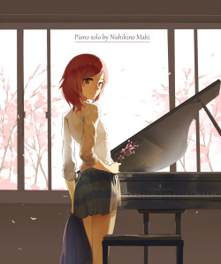 dekoi2501post:  「Piano solo by Nishikino