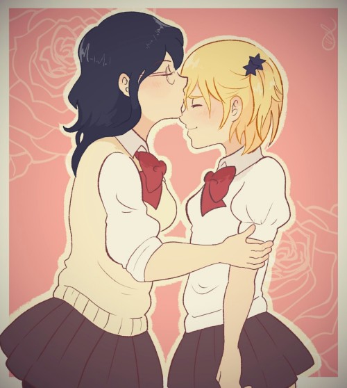 camalilium:  this week has been emotional hell so a stress-relieving kiyoyachi before i get to work on commissions