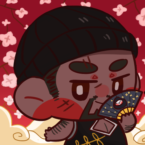 I made more festive icons; this time for the Lunar New Year! Didn’t have a lot of time so I only man