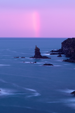 vurtual:  Midnight Rainbow - Iceland (by